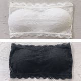 バストパット付総レースベアキャミトップス 韓国 夢展望 | 夢展望 | 詳細画像14