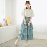 クロップドロゴ刺繍Tシャツ 韓国 夢展望 | 夢展望 | 詳細画像3 