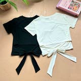 バックリボンオープンTシャツ 韓国 夢展望 | 夢展望 | 詳細画像11