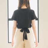 バックリボンオープンTシャツ 韓国 夢展望 | 夢展望 | 詳細画像16