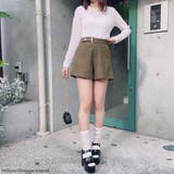 ハイウエストベルトショートパンツ 韓国 夢展望 | 夢展望 | 詳細画像4