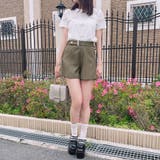 ハイウエストベルトショートパンツ 韓国 夢展望 | 夢展望 | 詳細画像8