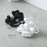 クシュクシュ厚底スニーカーサンダル 韓国 夢展望 | 夢展望 | 詳細画像4 