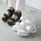 クシュクシュ厚底スニーカーサンダル 韓国 夢展望 | 夢展望 | 詳細画像5 