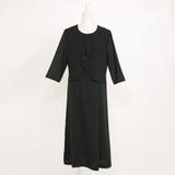 ブラックフォーマルワンピース【M/L/LL/3L/4L】 韓国 夢展望 | 夢展望 | 詳細画像10