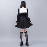 ハートレースリボンセーラーワンピース 量産型 地雷系 夢展望 | DearMyLove | 詳細画像20