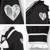 ハートレースリボンセーラーワンピース 量産型 地雷系 夢展望 | DearMyLove | 詳細画像32