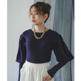 2wayパフスリーブリボンニット 韓国 夢展望 | 夢展望 | 詳細画像25 