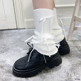 散りばめリボンルーズソックス 韓国 夢展望 | 夢展望 | 詳細画像2