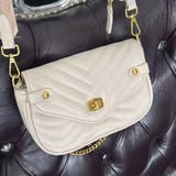 ミニポーチ付きキルティングチェーンクロスバッグ 韓国 夢展望 | 夢展望 | 詳細画像5 