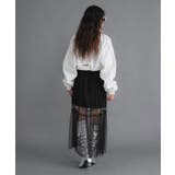 タフタ×チュールレイヤードスカート 韓国 夢展望 | 夢展望 | 詳細画像8 