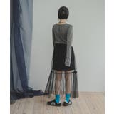 タフタ×チュールレイヤードスカート 韓国 夢展望 | 夢展望 | 詳細画像14 