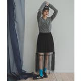 タフタ×チュールレイヤードスカート 韓国 夢展望 | 夢展望 | 詳細画像16 