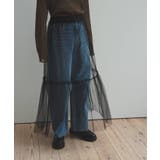 タフタ×チュールレイヤードスカート 韓国 夢展望 | 夢展望 | 詳細画像23 