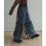 タフタ×チュールレイヤードスカート 韓国 夢展望 | 夢展望 | 詳細画像24 