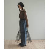 タフタ×チュールレイヤードスカート 韓国 夢展望 | 夢展望 | 詳細画像26 