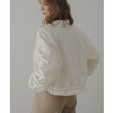 シャイニー×チュールシャーリングブルゾン 韓国 夢展望 | 夢展望 | 詳細画像7 