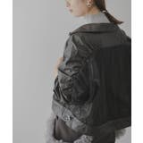 シャイニー×チュールシャーリングブルゾン 韓国 夢展望 | 夢展望 | 詳細画像19 