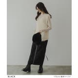 フリンジジャガードジップスカート 韓国 夢展望 | 夢展望 | 詳細画像8 