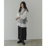 フリンジジャガードジップスカート 韓国 夢展望 | 夢展望 | 詳細画像16 