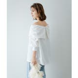 ブロードオフショルブラウス 韓国 夢展望 | 夢展望 | 詳細画像4 