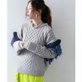 フリンジスリーブハニカムボリュームニット 韓国 夢展望 | 夢展望 | 詳細画像8 