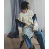 フリンジスリーブハニカムボリュームニット 韓国 夢展望 | 夢展望 | 詳細画像20 