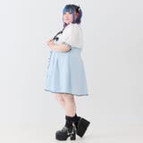 サス付きビジューハートリボンスカート 量産型 地雷系 夢展望 | DearMyLove | 詳細画像4