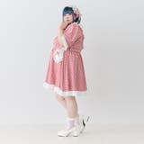 ハートポケットリボンフリルワンピース												 量産型 地雷系 | DearMyLove | 詳細画像3