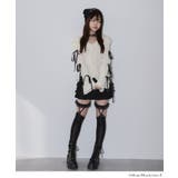 リボンレースティアードスカート 韓国 夢展望 | 夢展望 | 詳細画像2