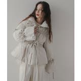 メニーリボンフェイクダウンコート 韓国 夢展望 | 夢展望 | 詳細画像2 