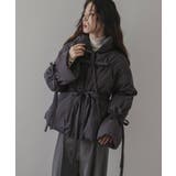 メニーリボンフェイクダウンコート 韓国 夢展望 | 夢展望 | 詳細画像9 