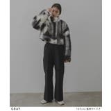 ニュアンス柄ボアショートジャケット 韓国 夢展望 | 夢展望 | 詳細画像8 