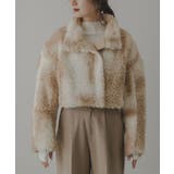 ニュアンス柄ボアショートジャケット 韓国 夢展望 | 夢展望 | 詳細画像14 