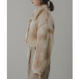 ニュアンス柄ボアショートジャケット 韓国 夢展望 | 夢展望 | 詳細画像16 