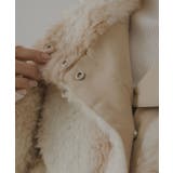 ニュアンス柄ボアショートジャケット 韓国 夢展望 | 夢展望 | 詳細画像18 