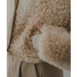 ニュアンス柄ボアショートジャケット 韓国 夢展望 | 夢展望 | 詳細画像20 