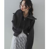 ダブルジップビッグカラーカーデニット 韓国 夢展望 | 夢展望 | 詳細画像8 