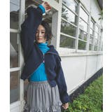 ダブルジップビッグカラーカーデニット 韓国 夢展望 | 夢展望 | 詳細画像27 