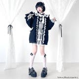 ハートレースアップフリルセーラー裏毛チュニックブルゾン 量産型 地雷系 夢展望 | DearMyLove | 詳細画像21 