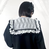 ハートレースアップフリルセーラー裏毛チュニックブルゾン 量産型 地雷系 夢展望 | DearMyLove | 詳細画像24 