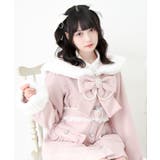 ハートバックルベルトセーラーファーコート 量産型 地雷系 夢展望 | DearMyLove | 詳細画像2 