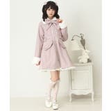 ハートたっぷりフリルAラインファーコート 量産型 地雷系 夢展望 | DearMyLove | 詳細画像17 