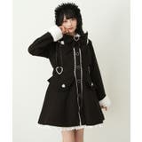 ハートたっぷりフリルAラインファーコート 量産型 地雷系 夢展望 | DearMyLove | 詳細画像28 