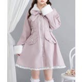 ハートたっぷりフリルAラインファーコート 量産型 地雷系 夢展望 | DearMyLove | 詳細画像33 