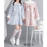 ポンポンリボンセーラー襟フリルコート 量産型 地雷系 夢展望 | DearMyLove | 詳細画像13 