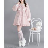 ポンポンリボンセーラー襟フリルコート 量産型 地雷系 夢展望 | DearMyLove | 詳細画像18 