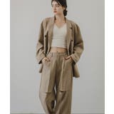 膝スリットスラックスパンツ 韓国 夢展望 | 夢展望 | 詳細画像17 