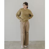 膝スリットスラックスパンツ 韓国 夢展望 | 夢展望 | 詳細画像23 