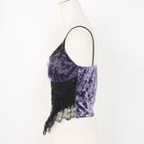 十字架チャームコルセットベロアキャミトップス 韓国 夢展望 | 夢展望 | 詳細画像7